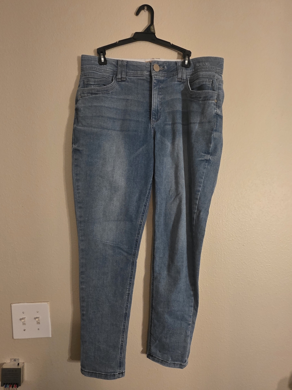 Democracy Medium Wash Blue Skinny Jeans